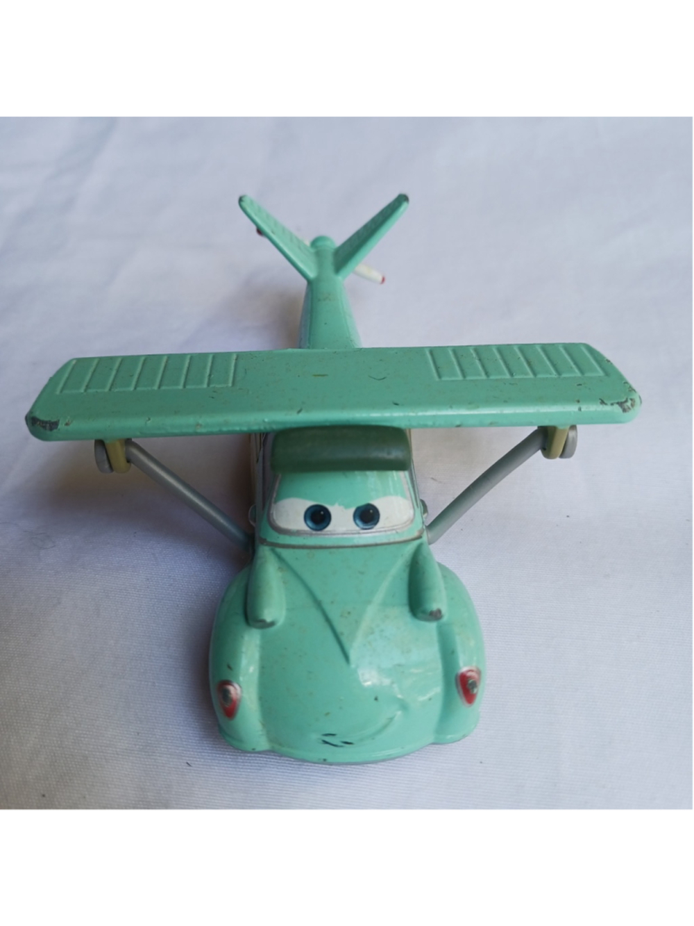 #Disney Planes Franz Von Fliegenhosen Die Cast/Plastic German Mini Flying Car